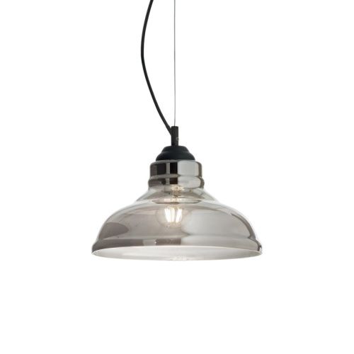 Светильник подвесной Ideal lux Bistro Fume (Бистро Фуме) Bistro SP1 PLate Fume