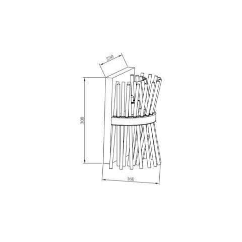 Бра Vele Luce Emile (Емиле) VL3063W03 - фото 4