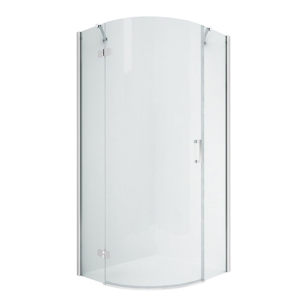 Душевой уголок New Trendy NEW MERANA Chrome K-0326 90х90 стекло прозрачное профиль хром без поддона