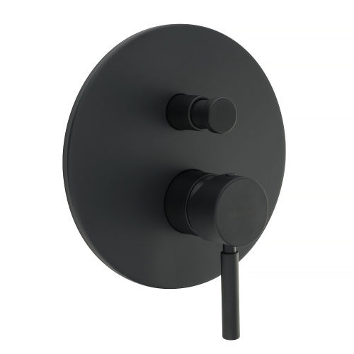 Смеситель Migliore FORTIS 30464 встраивыемый в стену черный матовый