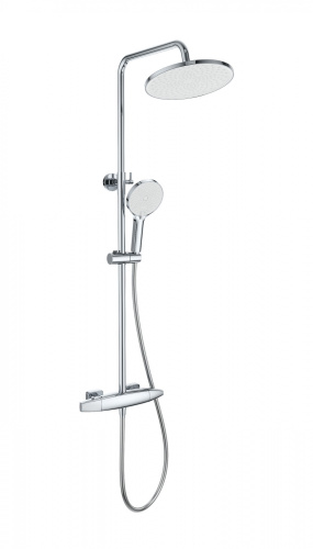 Душевая стойка Wonzon & Woghand Neo WW-B3035-A2-CR настенная цвет хром