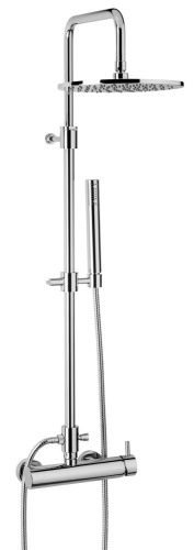 Душевая колонна Emmevi Piper 4500584/CR настенная цвет хром