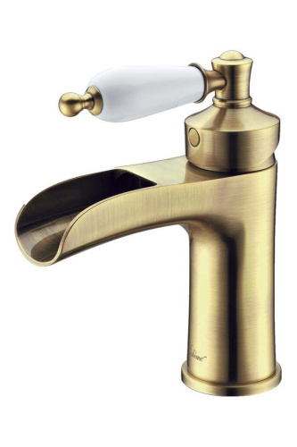 Смеситель Boheme Vogue 201 на раковину бронза
