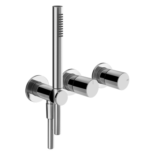 Смеситель для душа Gessi Habito 70038#031 встраиваемый в стену хром