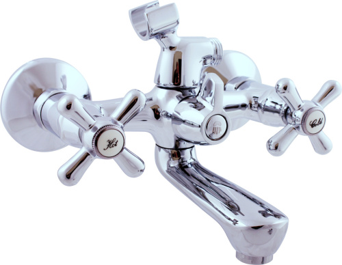 Смеситель для ванны и душа MORAVA MK154.5 настенный хром