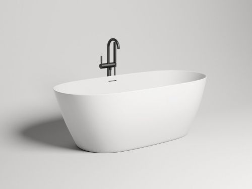 Ванна из литьевго мрамора Salini SOFIA 102511G 165х75 отдельностоящая овальная