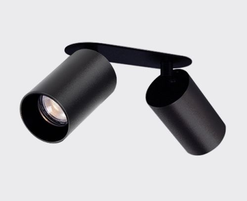Спот Italline DANNY FR2 black