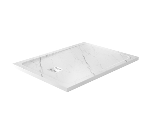 Душевой поддон WasserKRAFT Rhin 44T 44T07 120x90 искусственный камень белый