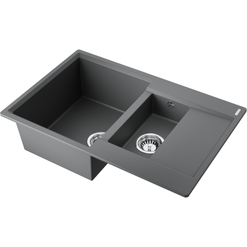 Кухонная мойка Omoikiri Daisen 78-2T 4993533 78х51 цвет платина