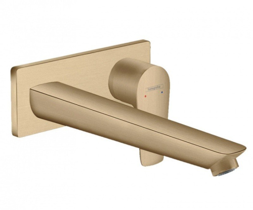 Смеситель Hansgrohe 71734140 на раковину/столешницу бронза брашированная/шлифованная без термостата