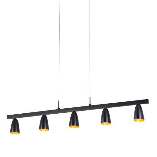 Светильник подвесной Delight Collection P0184-5A black/gold
