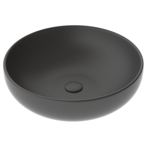 Раковина керамическая GSG Ceramic Design Easy EALAVRO45021 45х45 накладная цвет пепельный