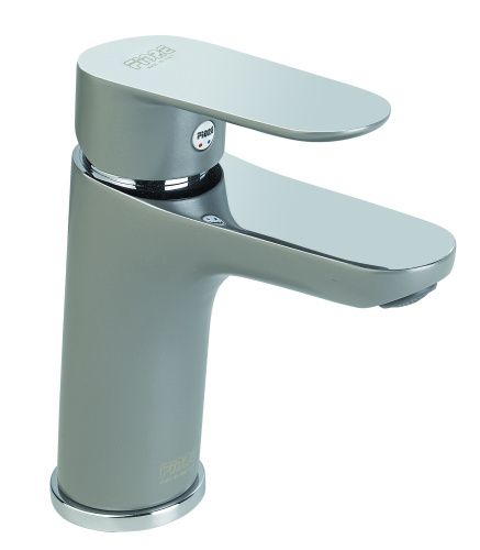 Смеситель Fiore 81GX8123 на раковину хром/серый