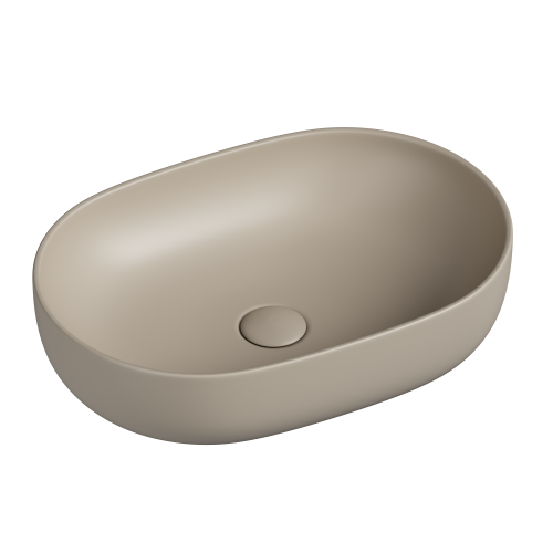 Раковина Ceramica Nova ELEMENT 60 см CN6047MC накладная цвет капучино матовый