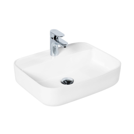 Раковина BelBagno 39 см BB1321 накладная цвет белый глянцевый