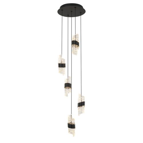 Светильник потолочный Delight Collection MD23001022-5A matt black