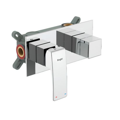 Смеситель для ванны и душа Raglo R01 R01.273 встраиваемый в стену хром