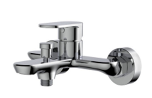 Смеситель Splendy Rest RE203N2K215BM настенный черный матовый