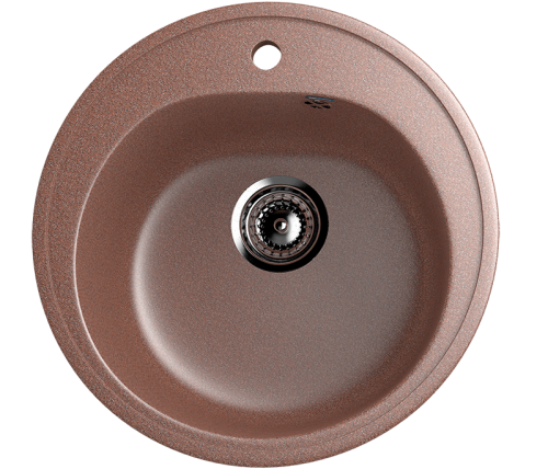 Кухонная мойка Ulgran Classic U-101-307 50х50 цвет терракот