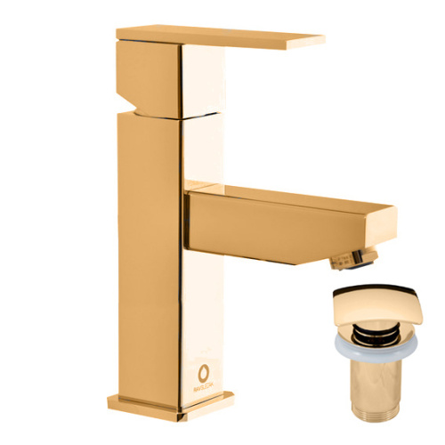 Смеситель RavSlezak LOIRA LR529.5KZ на раковину золото