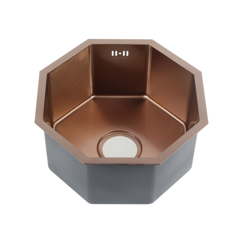 Кухонная мойка Melana ProfLine D400BR бронза 40x40 цвет бронза
