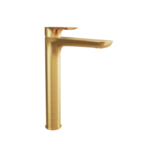 Смеситель Remer Infinity I11LBG на раковину брашированное золото