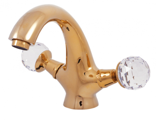 Смеситель RavSlezak BRILLIANCE BRILLIANCE129.5SM на раковину бронза