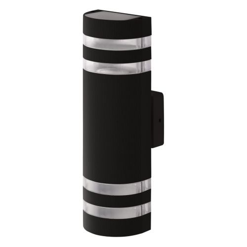 Уличный настенный светильник Uniel UUL-S16A 2x60W/E27 IP65 BLACK