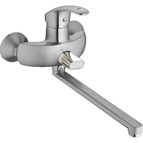 Смеситель для ванны и душа Haiba HB21-5 HB2221-5 настенный сатин