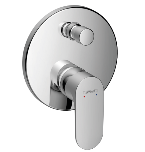 Смеситель Hansgrohe Rebris S 72466000 настенный встраиваемый хром без термостата