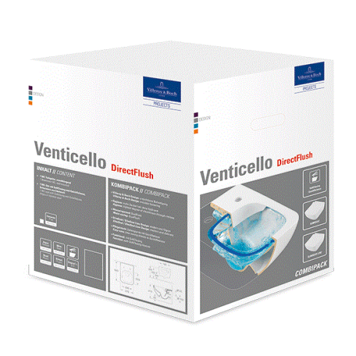 Унитаз Villeroy Boch Venticello 4611RSR1 подвесной