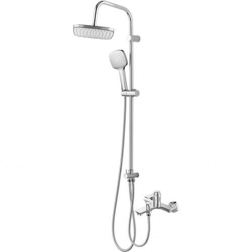 Душевая стойка Orange Thermo T19-944cr настенная цвет хром с термостатом