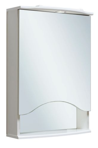Зеркало-шкаф RUNO Фортуна 1027 50х75 подвесной цвет белый