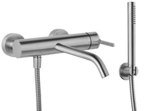 Смеситель Emmevi Filoinox 85001B/IN настенный никель