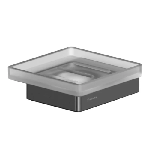 Мыльница Whitecross Cubo gunmetal CU2420GM