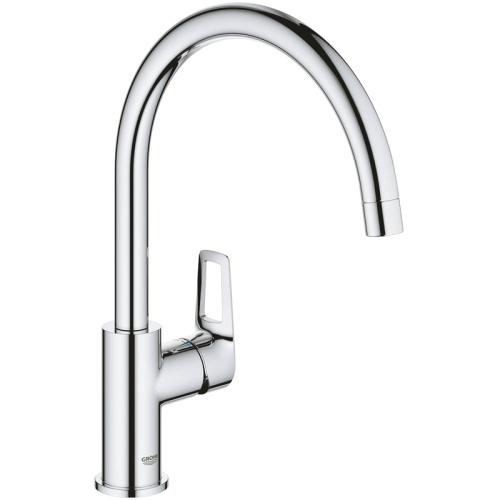 Смеситель Grohe BauLoop 31368001 на столешницу хром без термостата