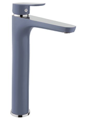 Смеситель Fiore 81TX8119 на раковину хром/синий