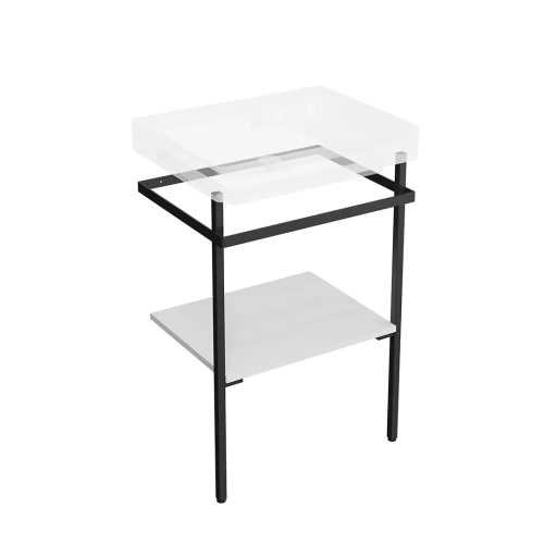 Консоль под раковину Kerama Marazzi PRO PRO.55.01\BLK.M 52х42х77 напольная цвет черный