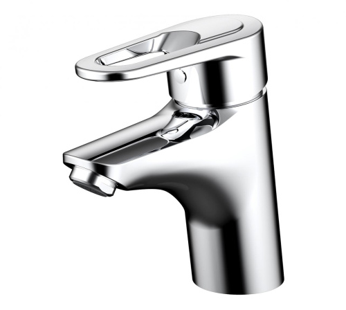 Смеситель Bravat LOOP F1124182CP-RUS на столешницу хром