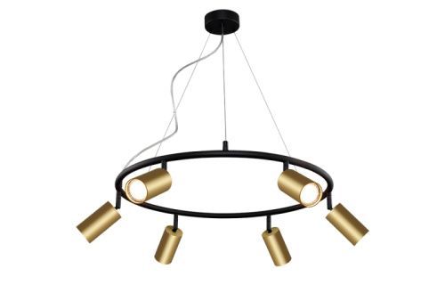 Люстра подвесная Crystal Lux CLT 015 CLT 015C6 D600 BL-GO