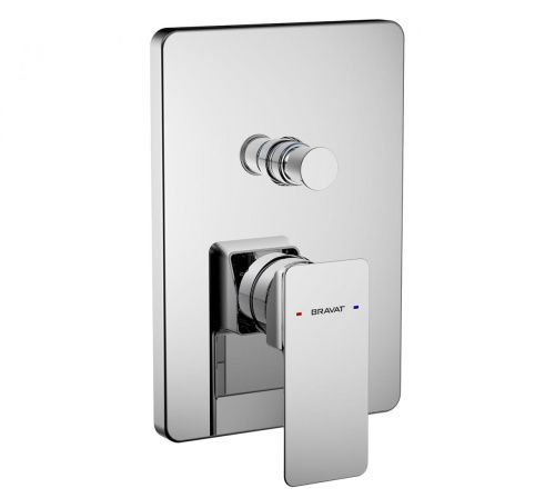 Смеситель для душа Bravat Phillis PB856101CP-2-ENG встраиваемый в стену хром