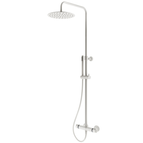 Душевая стойка Plumberia Selection IXO XO6302BO настенный цвет белый матовый Душевая стойка Plumberia Selection IXO XO6302BO настенный цвет белый матовый