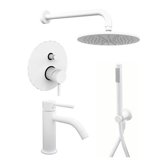Душевая система Paffoni Light KITLIG015BO071 встраиваемая в стену