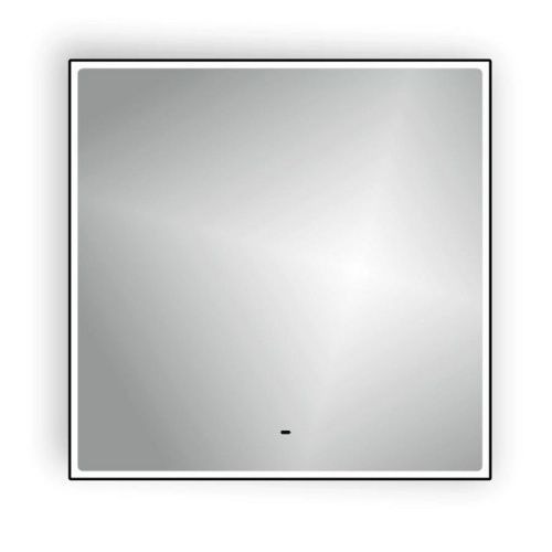 Зеркало с подсветкой Maretti UM148080P33EL 80х80 цвет черный