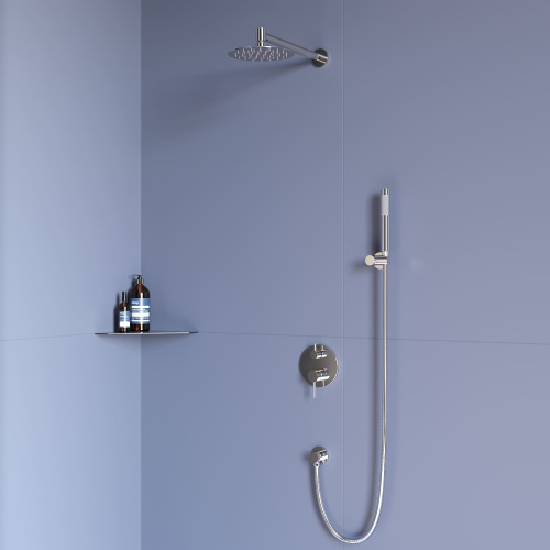Душевая система RGW Shower Panels (Шоувер панелс) 21140851-01 встраиваемая в стену цвет хром