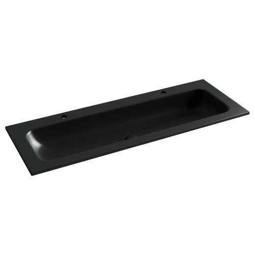 Раковина Ceramica Nova GRACE 121 см CN7016MB накладная цвет черный матовый