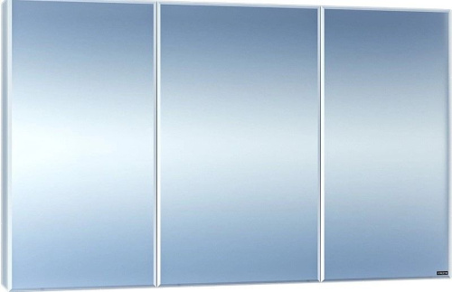 Зеркало-шкаф СанТа Стандарт 113019 121х15х73 подвесной цвет белый