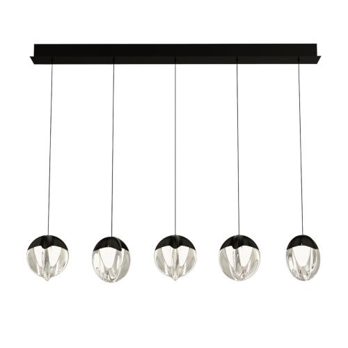 Светильник подвесной Delight Collection MD24001033-5B black/clear