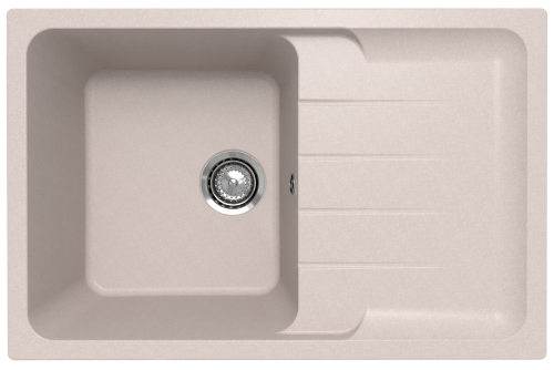 Кухонная мойка Ulgran Quartz Gerda 780-10 78х51 цвет песок
