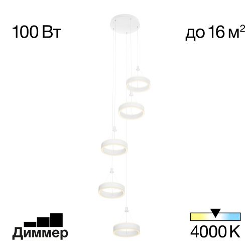 Люстра потолочная Citilux Дуэт CL719050